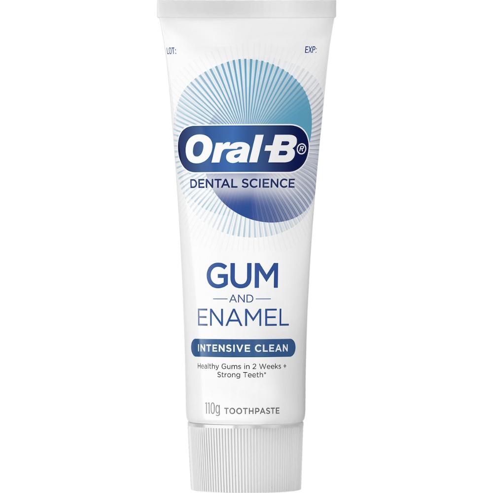 5 x Oral-B Gum Care & Intensive Clean Peppermint Toothpaste 110g