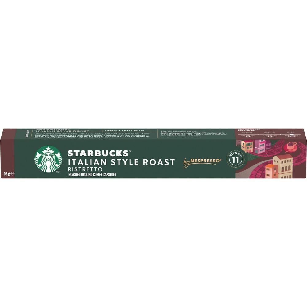 Starbucks By Nespresso Italian Roast Coffee Pods Capsules 50 Pack