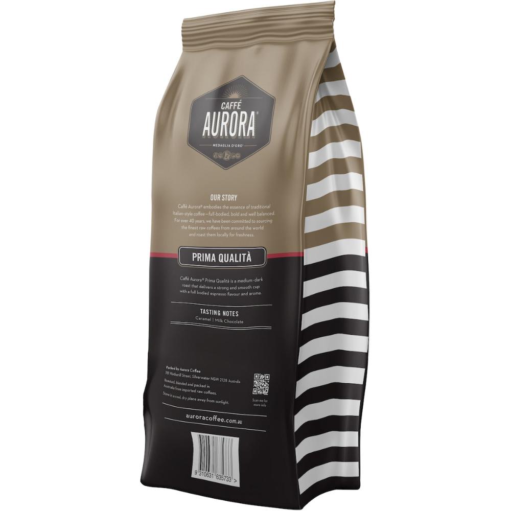 2 x Caffe Aurora Prima Qualita Coffee Beans 1kg