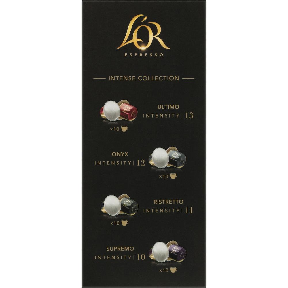 L'or Espresso Intense Collection Variety Coffee Capsules 40 Pack