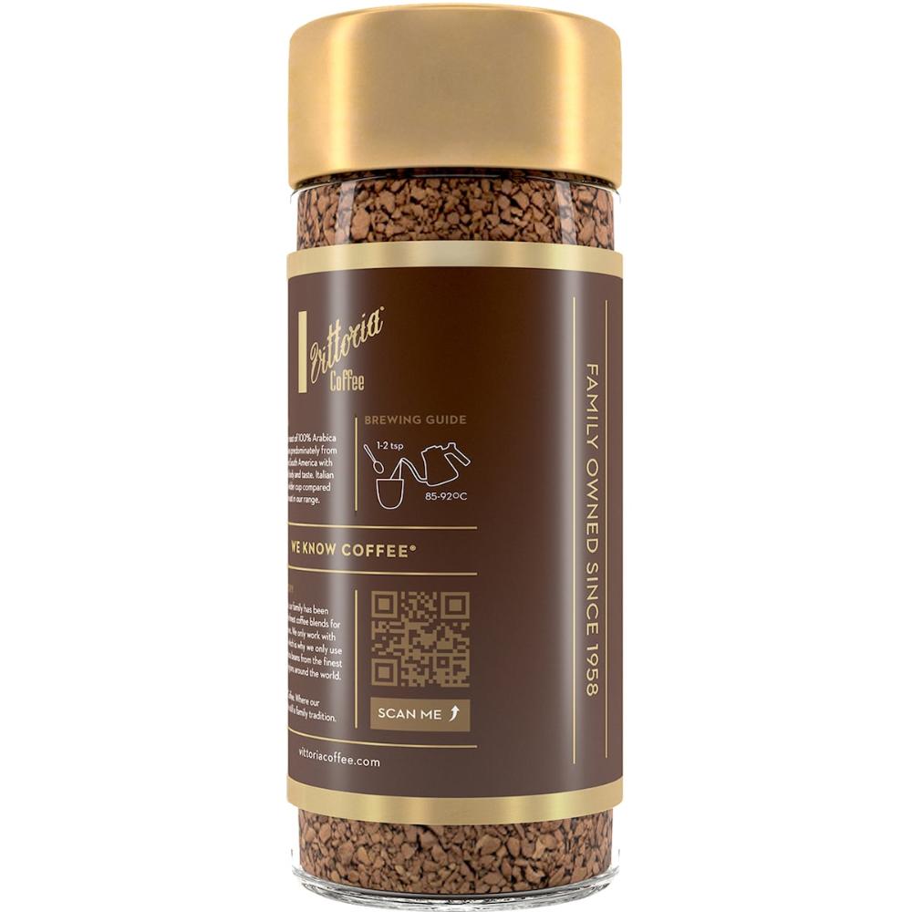 3 x Vittoria Freeze Dried Instant Coffee Italian 100g