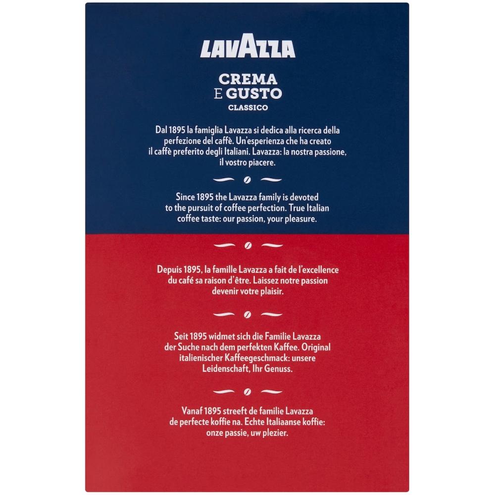 Lavazza Crema E Gusto Ground Coffee 1kg