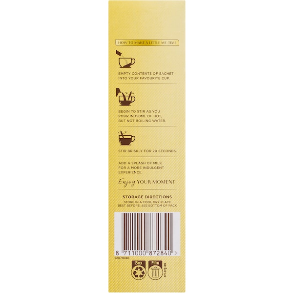 Moccona Coffee Sachets Caramel Latte 100 Pack