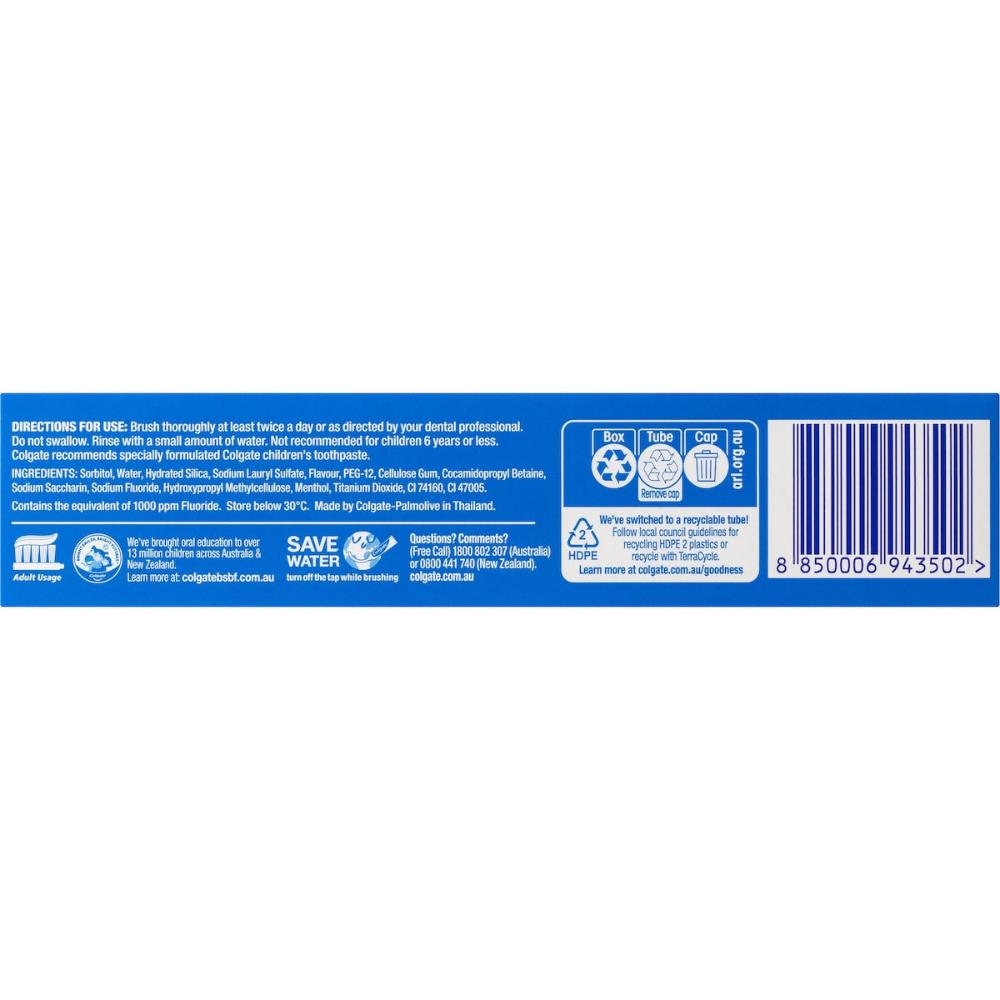 5 x Colgate Max Fresh Toothpaste With Mini Breath Strips Cool Mint 115g