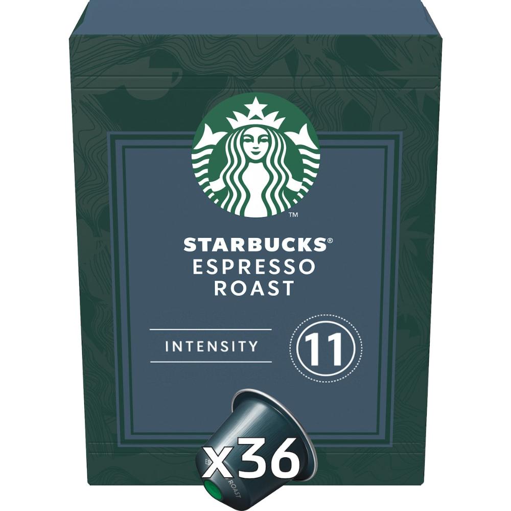 Starbucks By Nespresso Espresso Roast Coffee Pods Capsules 36 Pack