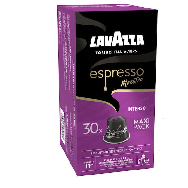 Lavazza Espresso Intenso Nespresso Compatible Coffee Pods 90 Pack