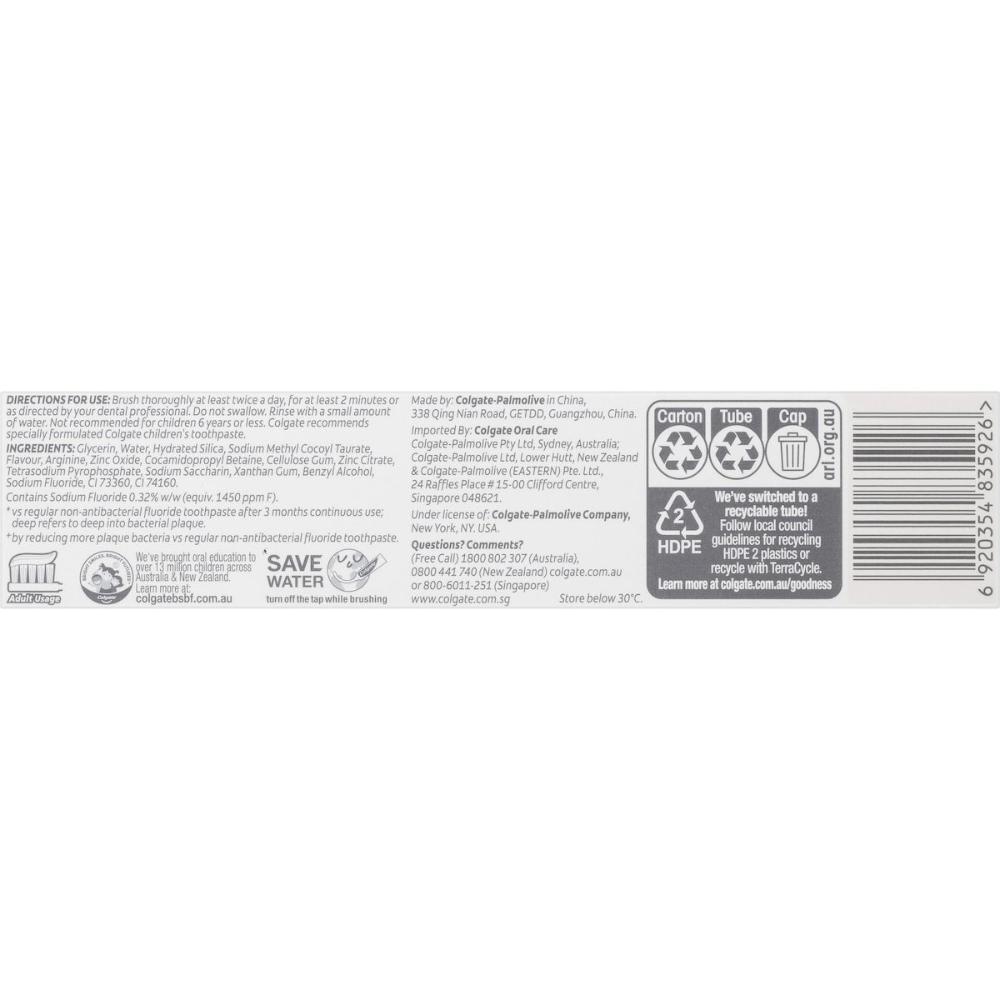 5 x Colgate Plaque Release Toothpaste Total Fragrant Mint 95g