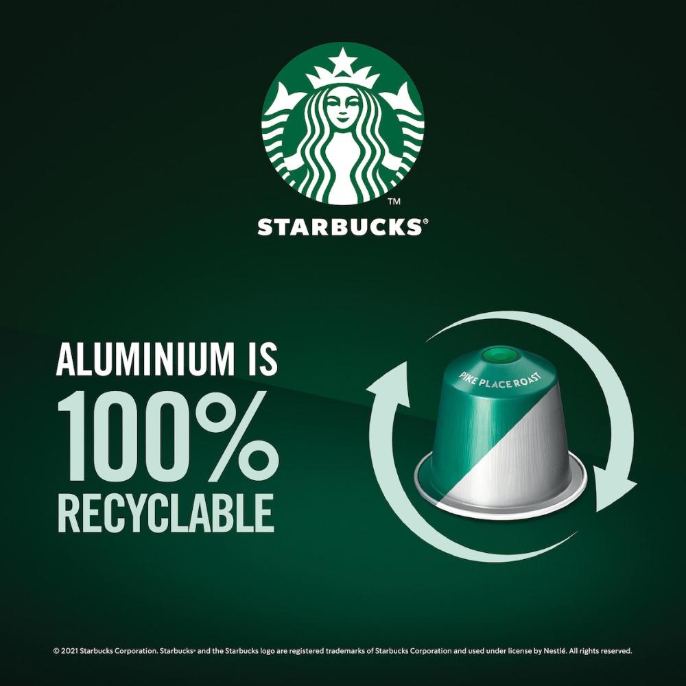 Starbucks By Nespresso Blonde Espresso Roast Coffee Pods Capsules 72 Pack