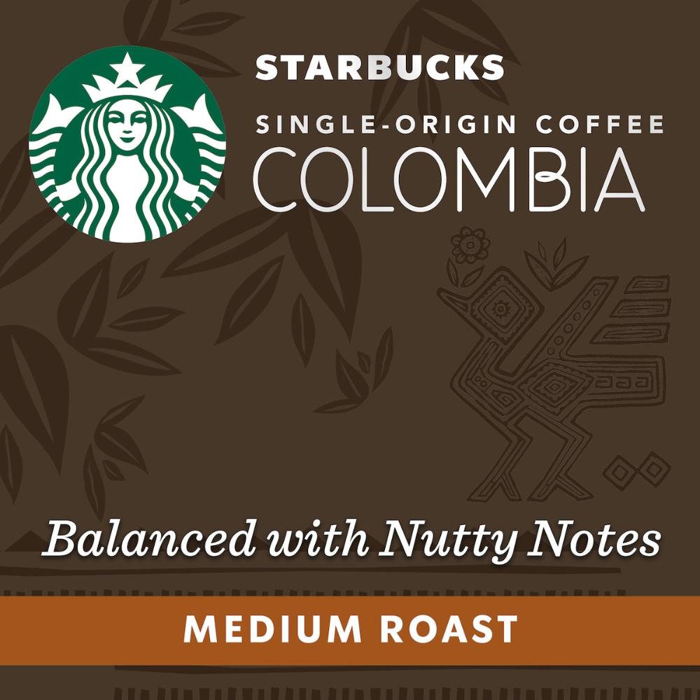 Starbucks By Nespresso Single Origin Colombia Coffee Pods Capsules 72 Pack