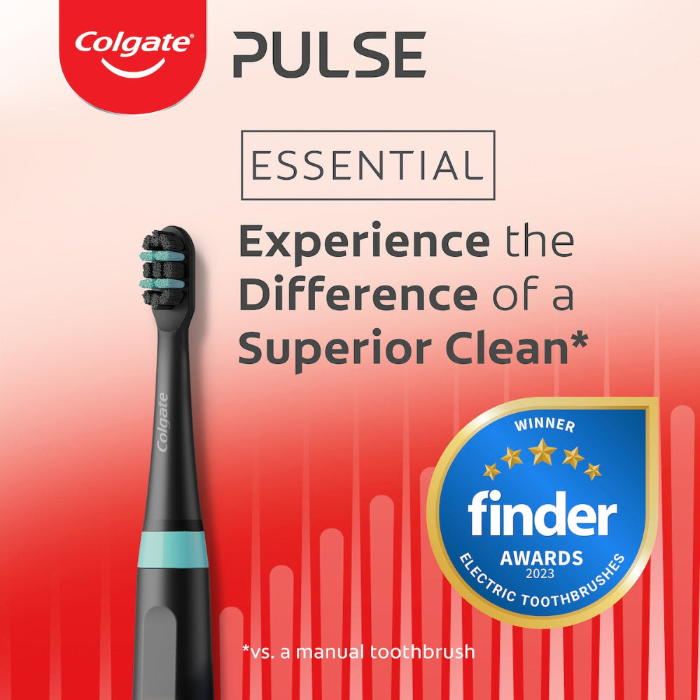 Colgate Electric Toothbrush Pulse Essential Deep Clean each