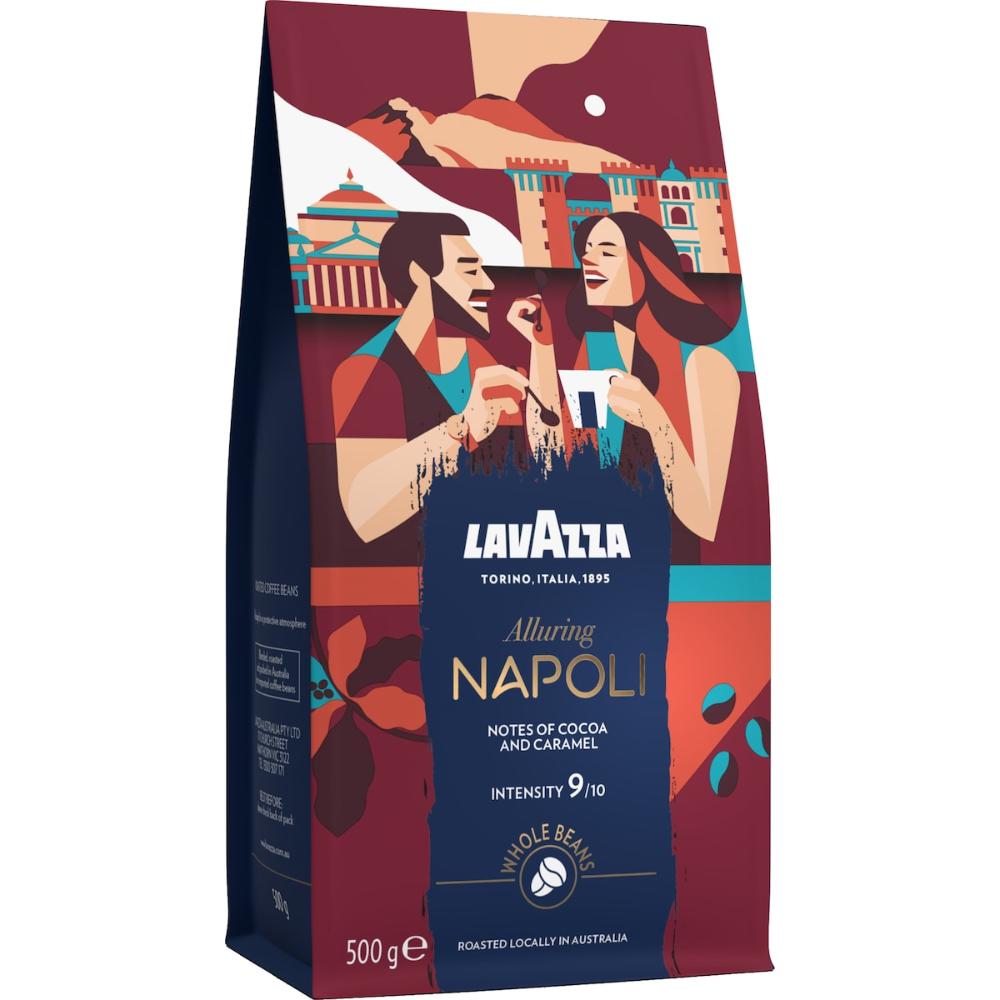 Lavazza Tales Of Italy Alluring Napoli Coffee Beans 500g