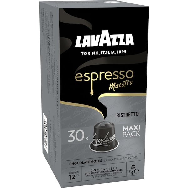 Lavazza Espresso Ristretto Nespresso Compatible Coffee Pods 90 Pack