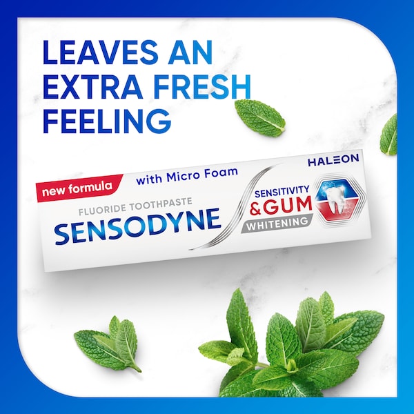 3 x Sensodyne Sensitivity & Gum Whitening Toothpaste 100g