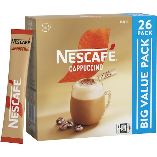 Nescafe Cappuccino Coffee Sachets 130 Pack