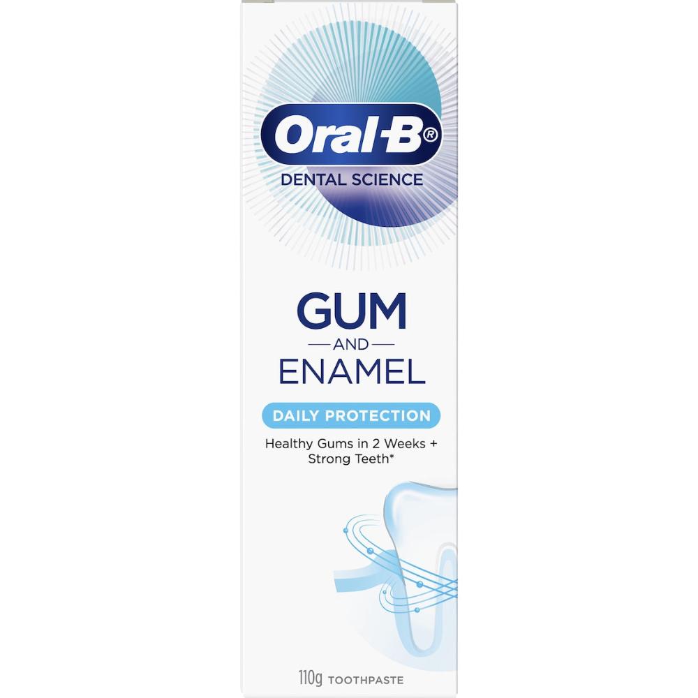 5 x Oral-B Gum Care & Enamel Daily Protection Mint Toothpaste 110g