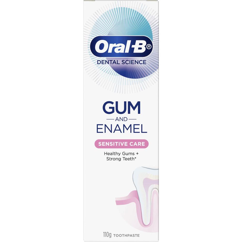 5 x Oral-B Gum Care & Enamel Sensitive Care Mint Toothpaste 110g