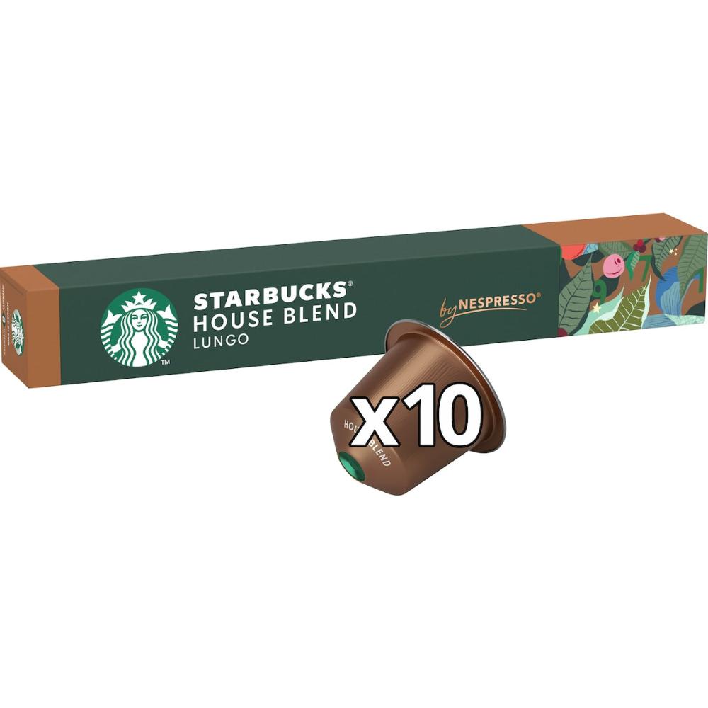 Starbucks By Nespresso House Blend Coffee Pods Capsules 100 Pack