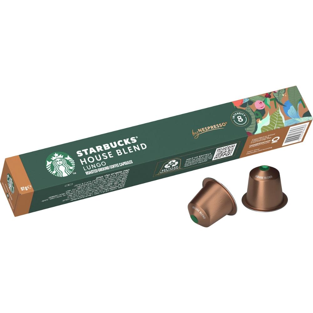 Starbucks By Nespresso House Blend Coffee Pods Capsules 50 Pack