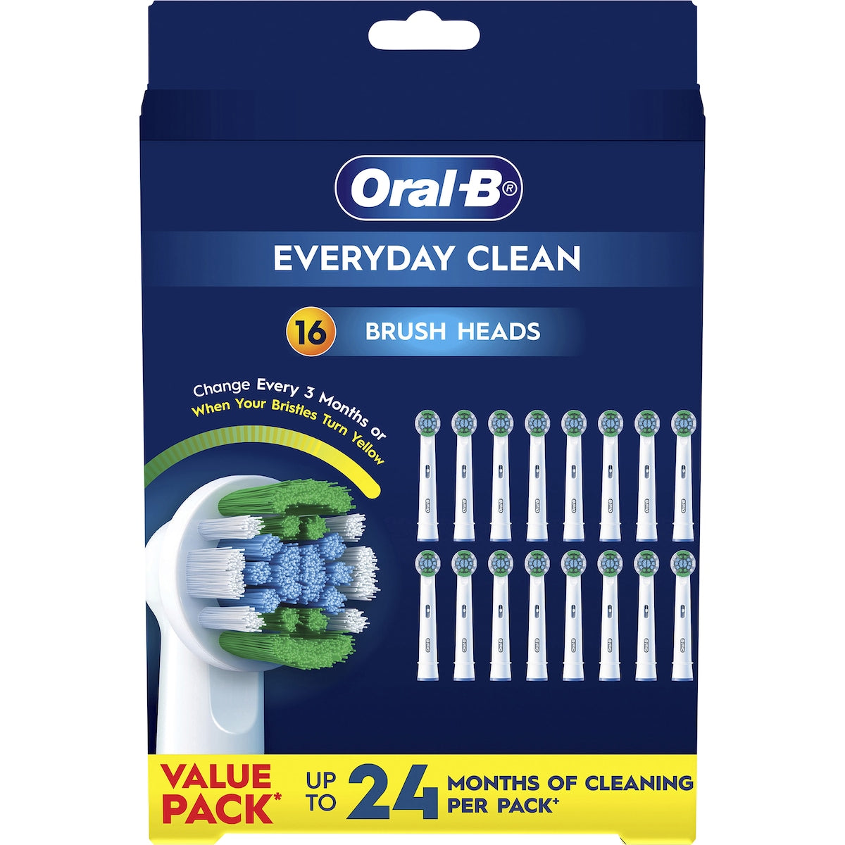 Everyday Clean Electric Toothbrush Replacement Heads
