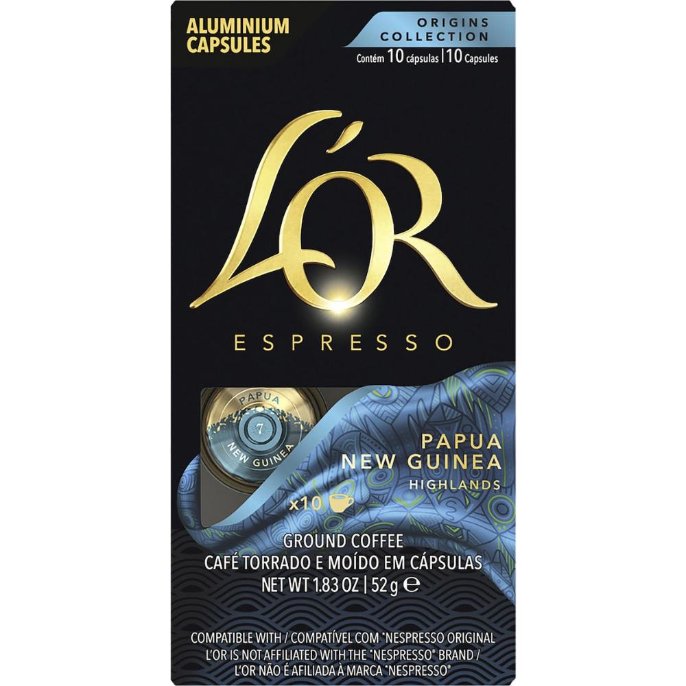 L'or Espresso Papua New Guinea Intensity 7 Coffee Capsules 100 Pack