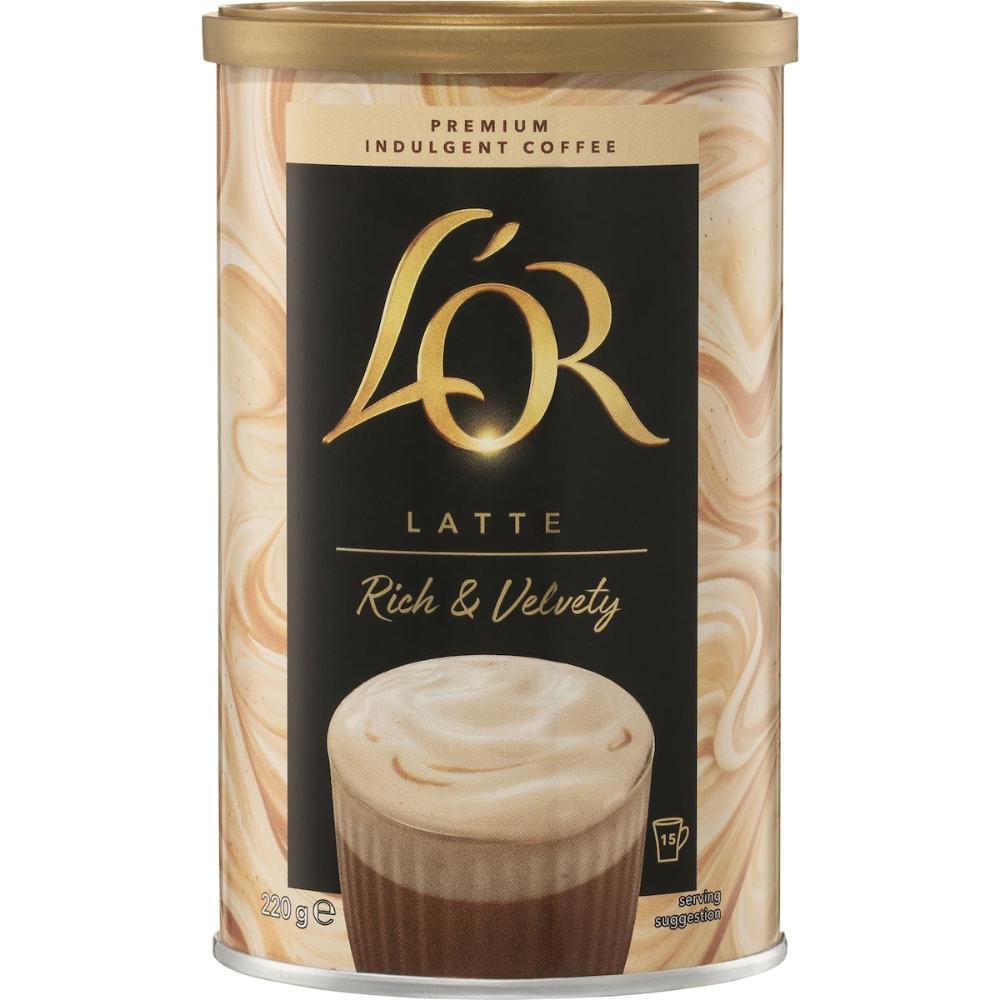 L'or Coffee Latte Rich & Velvety 220g (3 Pack)