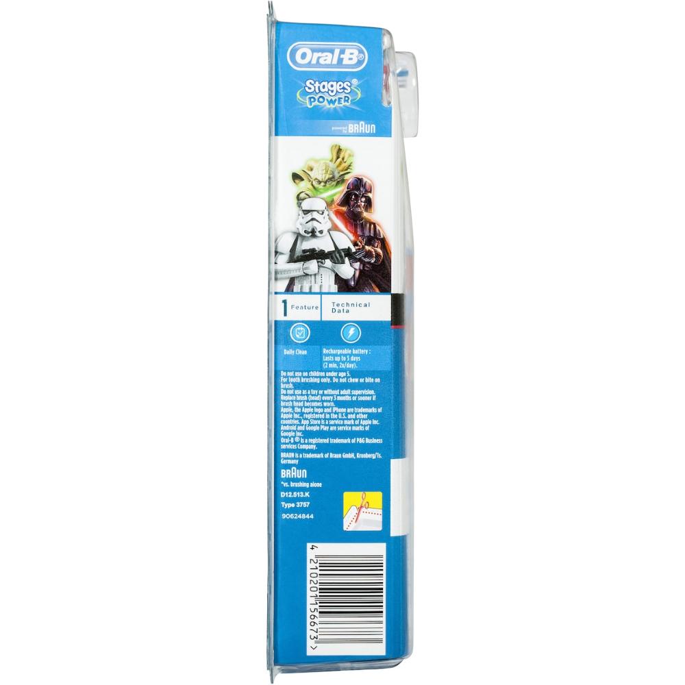 Oral-B Kids Stages Power Toothbrush Starwars Each