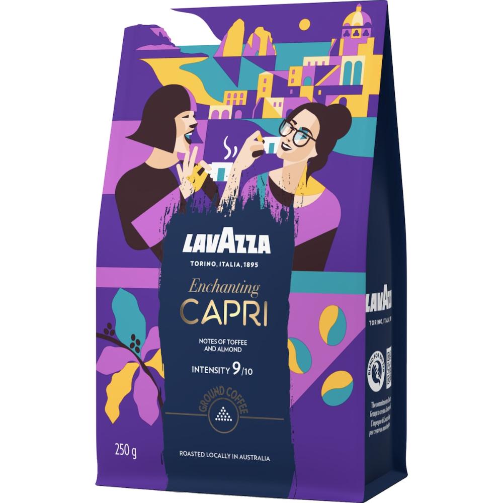 Lavazza Tales Of Italy Enchanting Capri Ground Coffee 250g