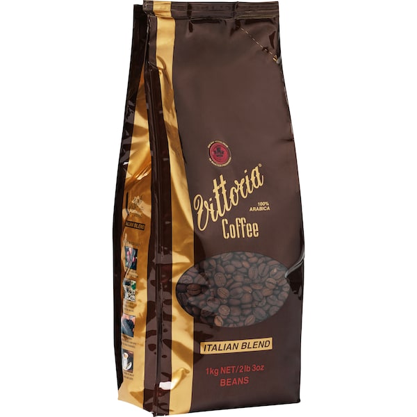 2 x Vittoria Italian Coffee Beans 1kg