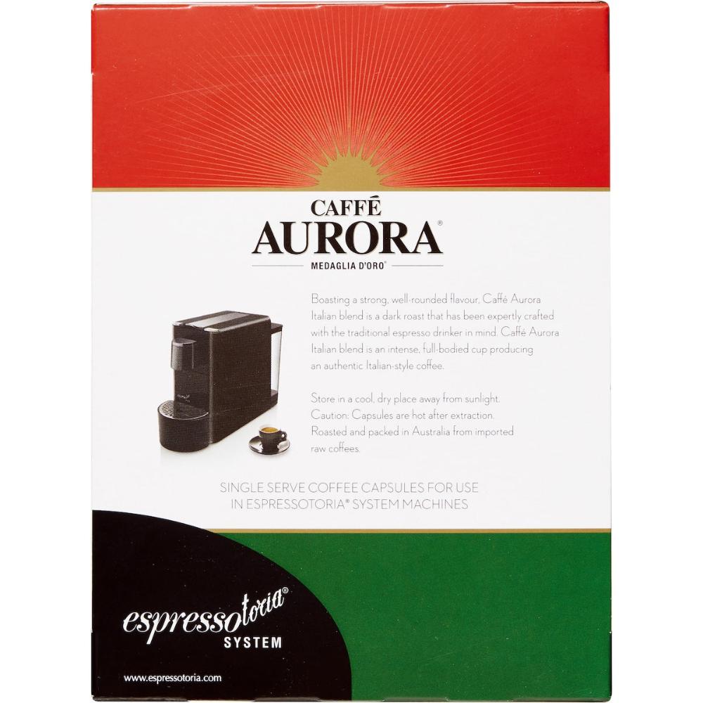 Caffe Aurora Italian Coffee Capsules 60 Pack