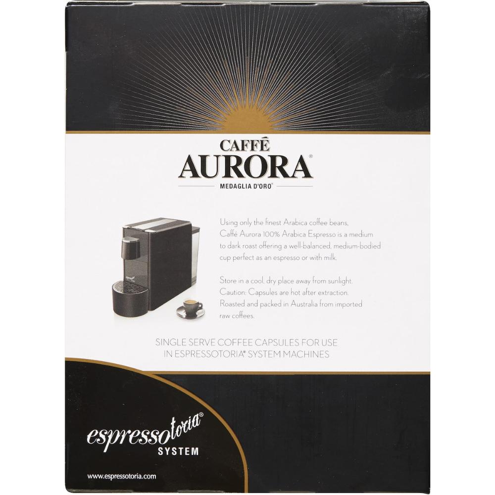 Caffe Aurora Coffee Capsules Caffe Aurora Espresso 60 Pack