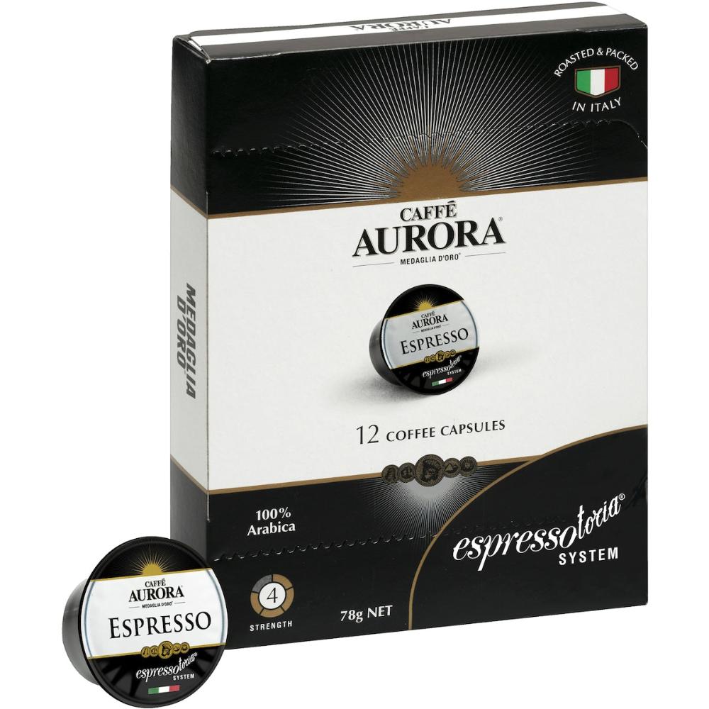 Caffe Aurora Coffee Capsules Caffe Aurora Espresso 60 Pack