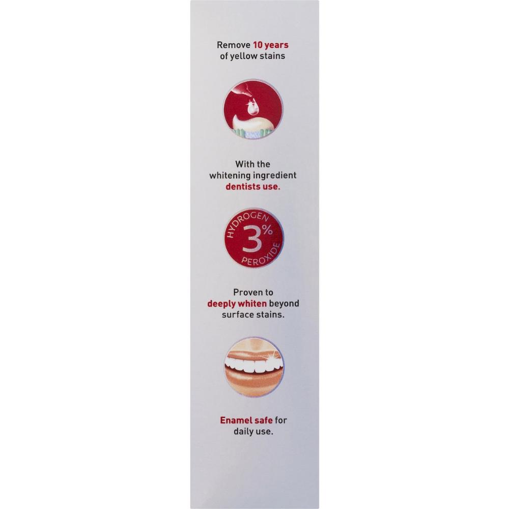 3 x Colgate Teeth Whitening Toothpaste Optic White Renewal Lasting 85g