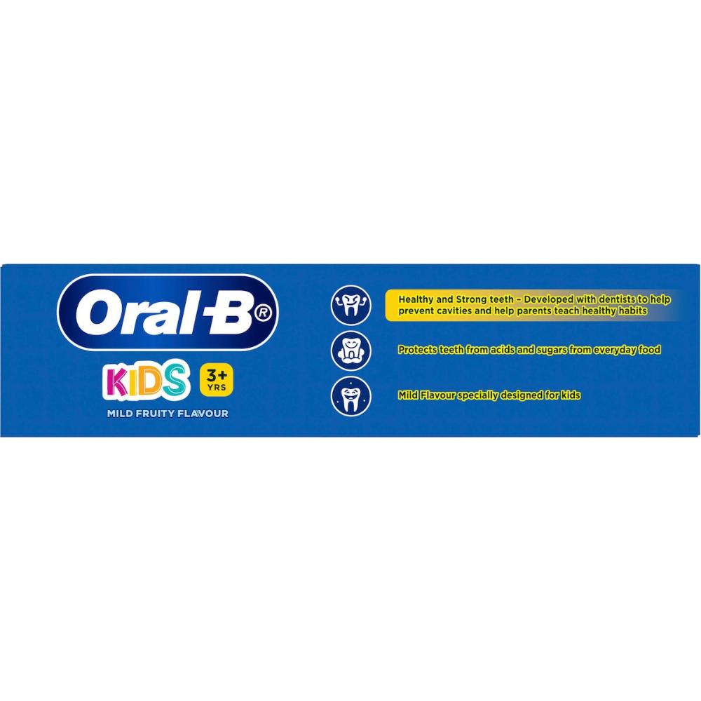 5 x Oral-B Kids Frozen 3+ Years Blue Toothpaste 92g