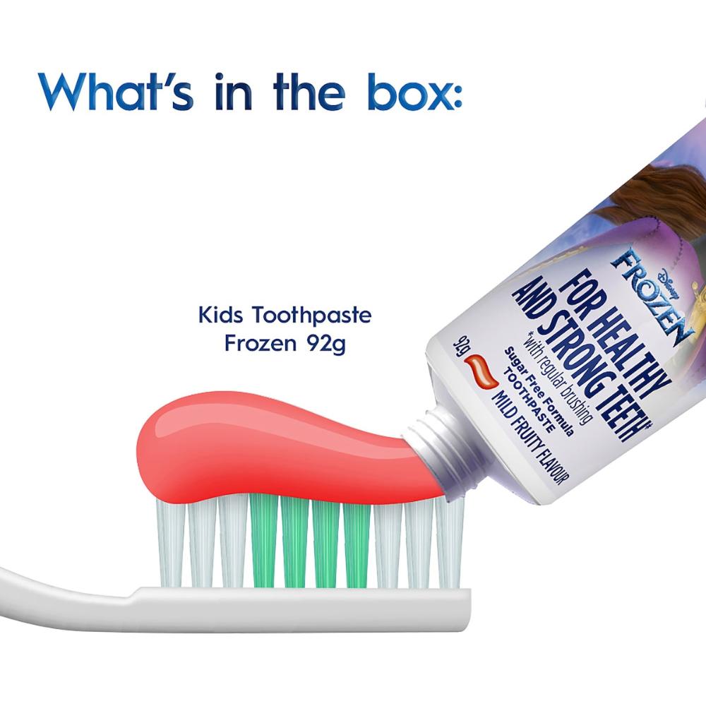 5 x Oral-B Kids Frozen 3+ Years Blue Toothpaste 92g