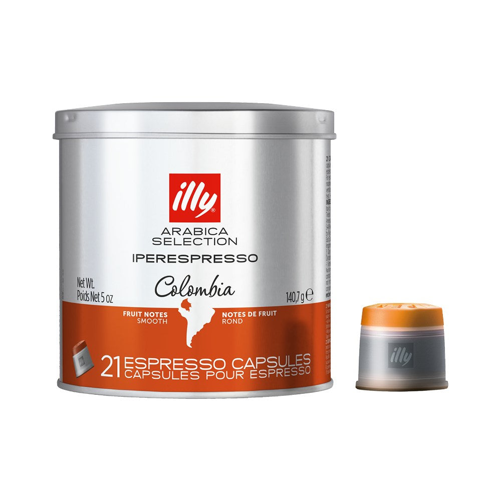 3 x illy Colombia Capsules 21pcs 140g