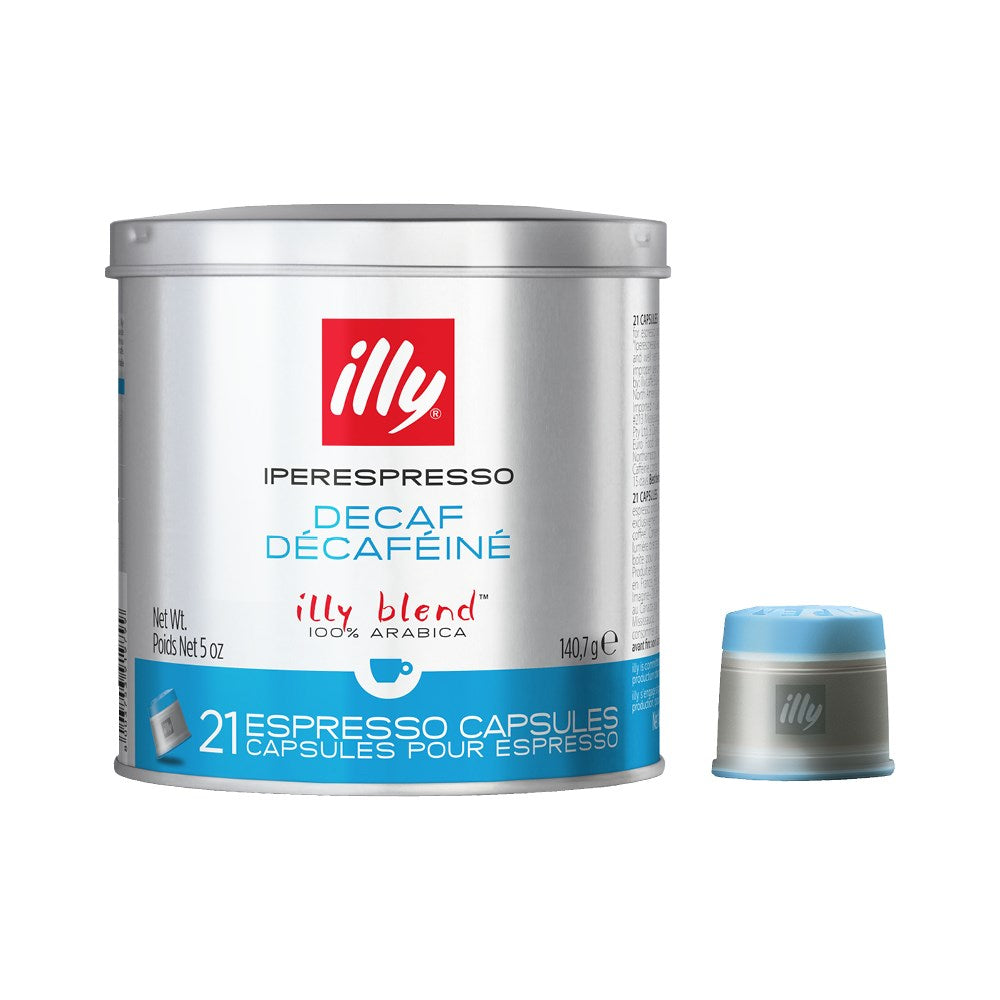 6 x illy Decaf Iperespresso Capsules 21pcs 140g
