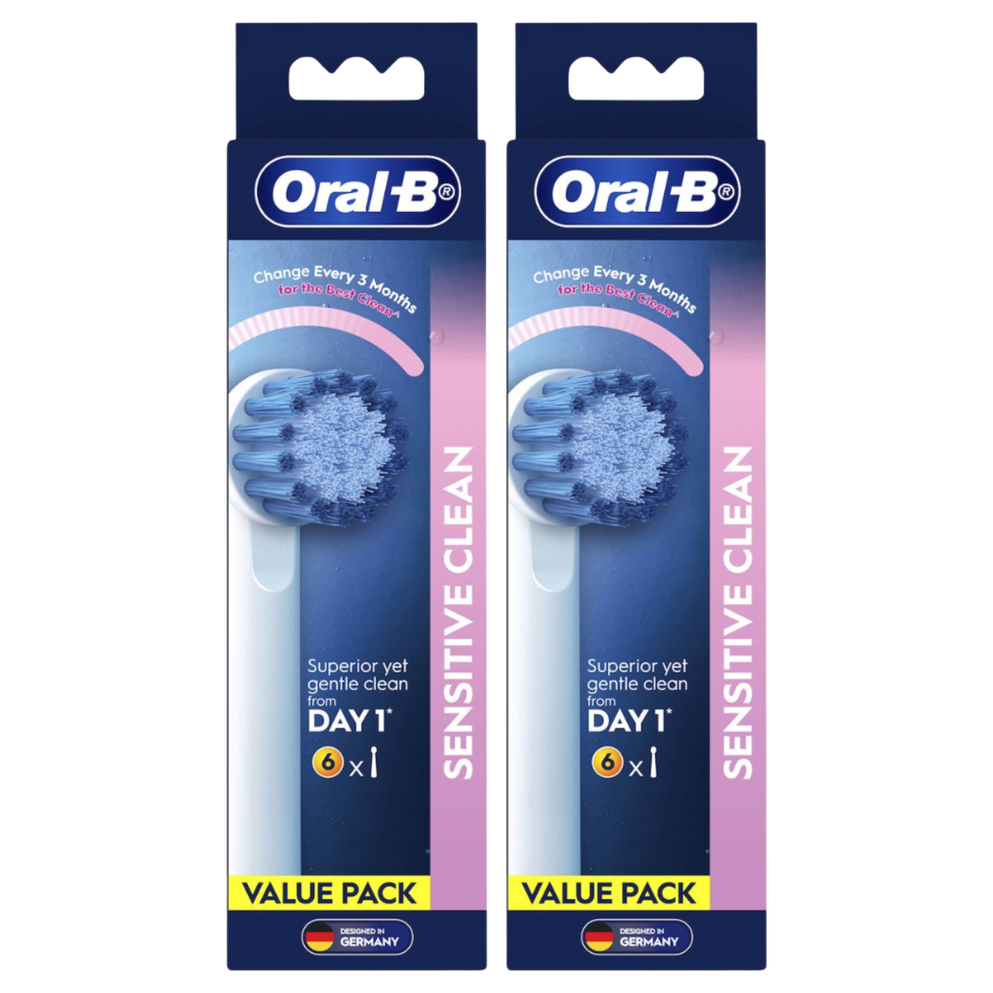 Oral-B Sensitive Clean Extra Soft Bristle Head Refill 12 Pack
