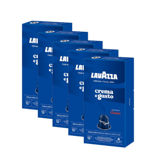 Lavazza Crema E Gusto Nespresso Compatible Coffee Pods 50 Pack