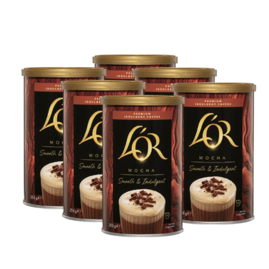 L'or Coffee Mocha Smooth & Indulgent 250g (6 Pack)