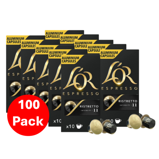 L'or Espresso Ristretto Coffee Capsule 100 Pack