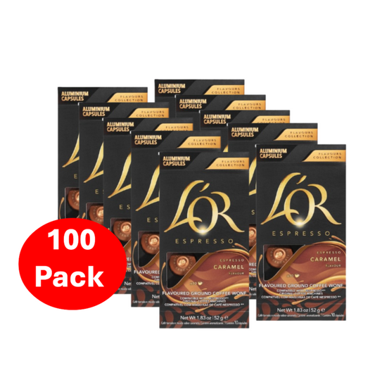 L'or Espresso Caramel Capsules 100 Pack