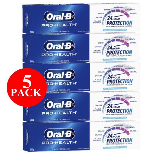 5 x Oral-B Pro Health All Around Protect Clean Mint Toothpaste 200g
