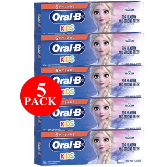 5 x Oral-B Kids Frozen Toothpaste 92g