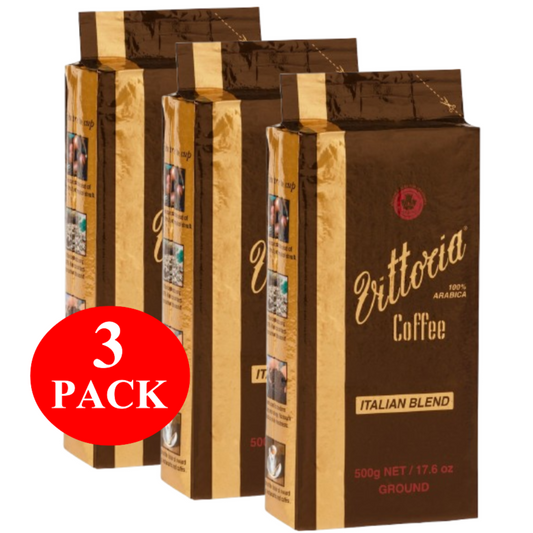 3 x Vittoria Italian Ground 500g