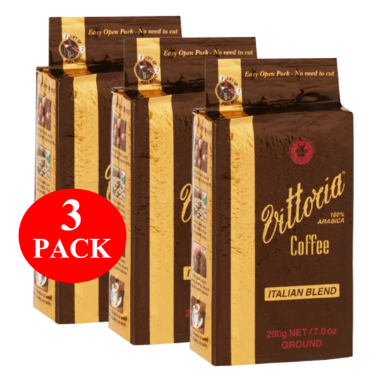 3 x Vittoria Italian Ground 200g