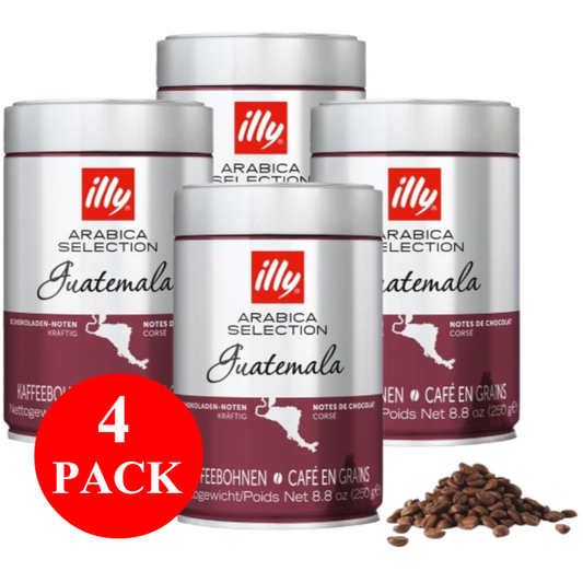 4 x illy Guatemala Coffee Beans 250g
