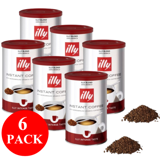 6 x illy Intense Instant Coffee 95g
