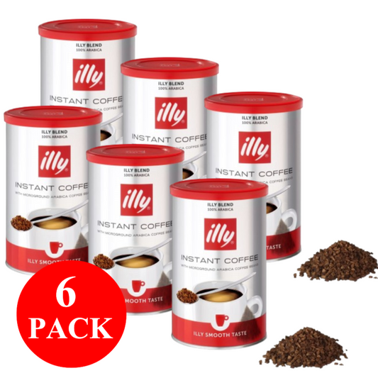 6 x illy Smooth Instant Coffee 95g