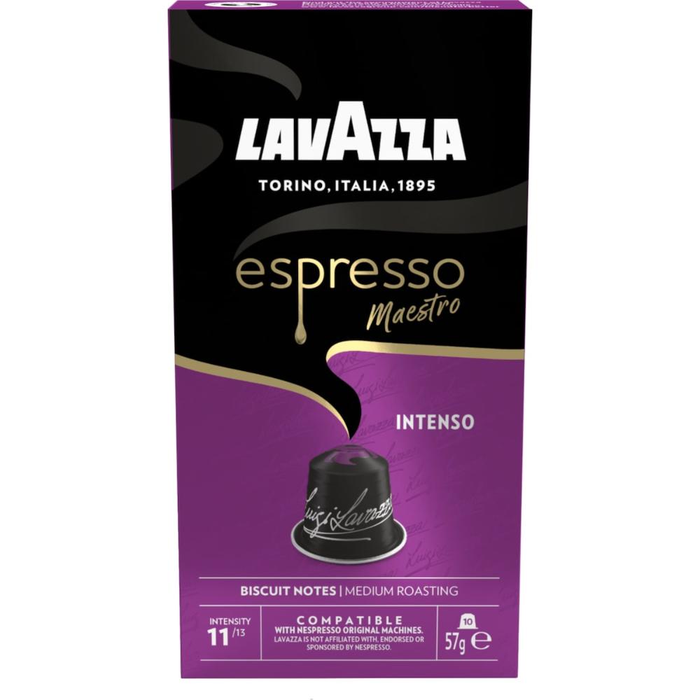 Lavazza Espresso Intenso Nespresso Compatible Coffee Pods 50 Pack