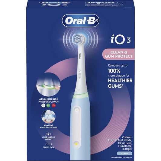 iO3 Electric Toothbrush Set Ice Blue 